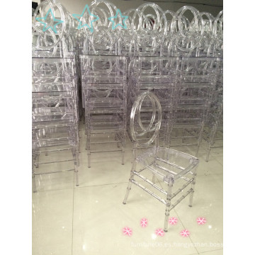 Clear Resin Phoenix Chair Asientos